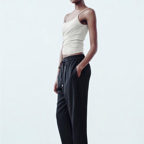 Zara flowy ankle pants - Picture 2 of 13